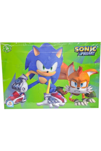 SO7866 Sonic 24 Parça Frame Puzzle 1 - Utku Oyuncak