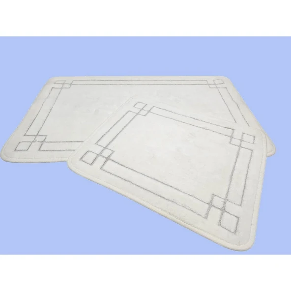 BANYO PASPASI 2'Lİ SET SET ASOS EKRU - Resim 4