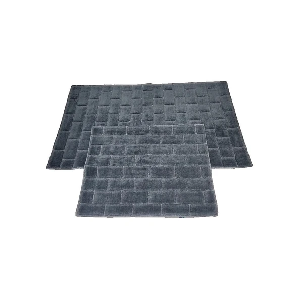 2 Lİ BANYO SETİ ERGUVAN ANTRASİT