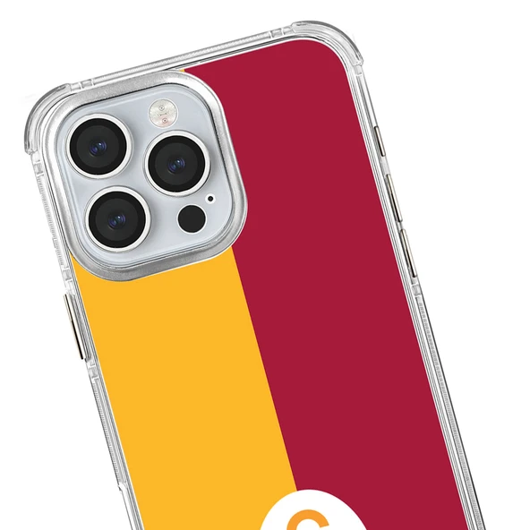 Galatasaray Parçalı Logo Şeffaf Telefon Kılıfı - 2