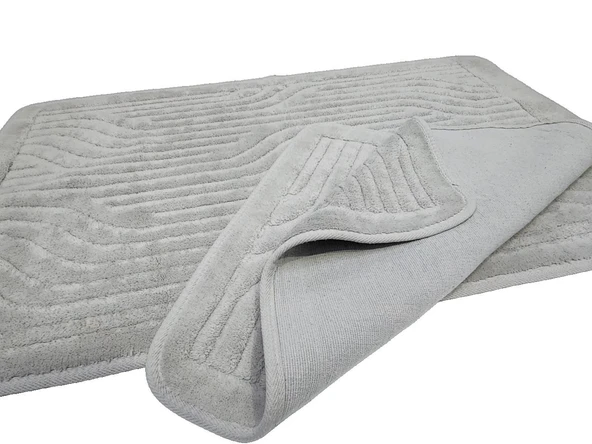 BANYO PASPASI 2'Lİ SET LOTUS GRİ - Resim 2