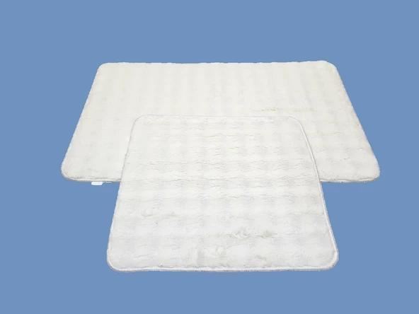 BANYO PASPASI 2'Lİ SET MARMARİS EKRU - Resim 2