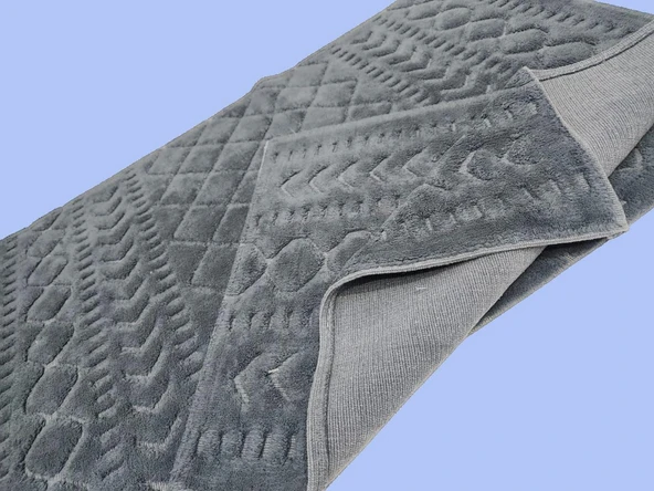 BANYO PASPASI 2'Lİ SET LİSA ANTRASİT - Resim 2