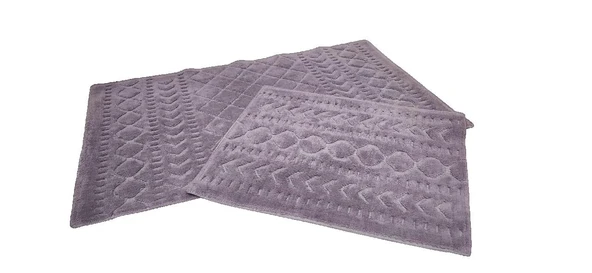 BANYO PASPASI 2'Lİ SET LİSA MOR - Resim 3