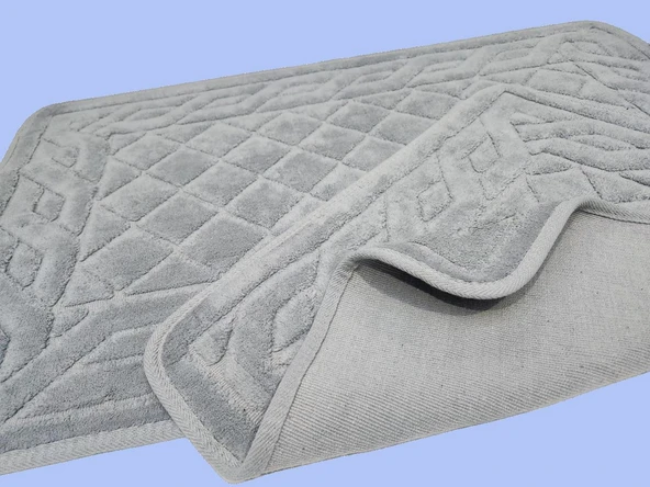 BANYO PASPASI 2'Lİ SET MİLANO GRİ - Resim 2