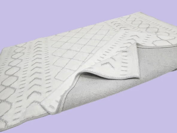 BANYO PASPASI 2'Lİ SET LİSA EKRU - Resim 2