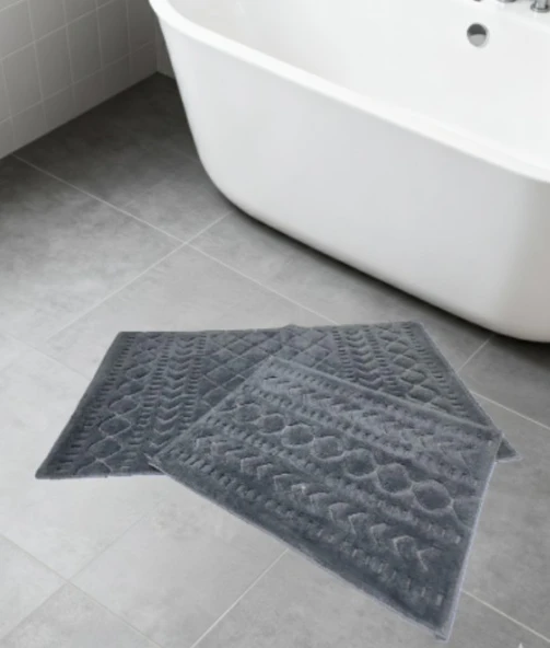 BANYO PASPASI 2'Lİ SET LİSA ANTRASİT ürün görseli