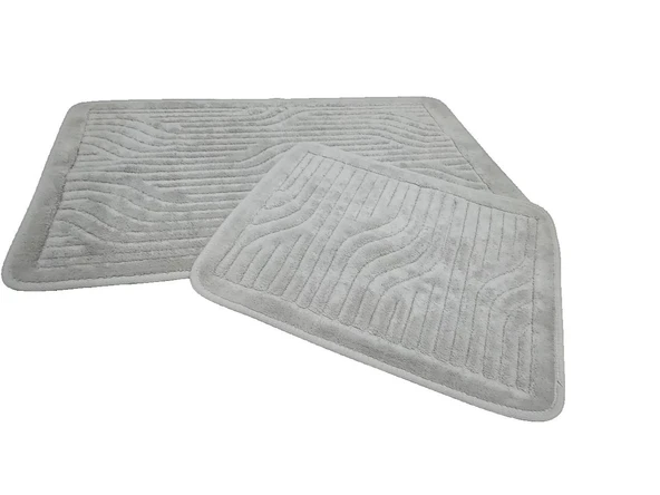 BANYO PASPASI 2'Lİ SET LOTUS GRİ - Resim 3