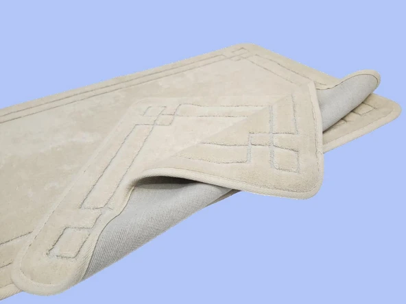 BANYO PASPASI 2'Lİ SET SET ASOS CAPUCCİNO - Resim 2