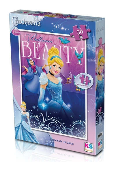 Sunman CRL709 Ks Cinderella / 50 Parça Puzzle