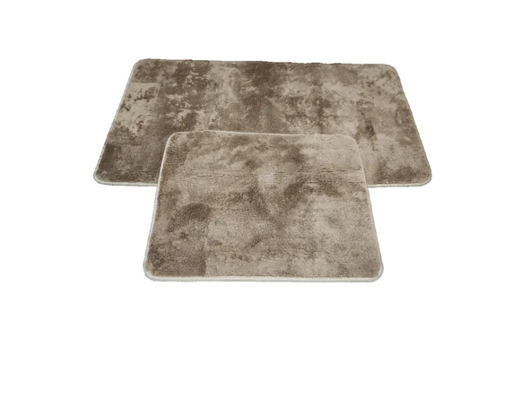 BANYO PASPASI 2'Lİ SET SET PUFF VİZON - Resim 2