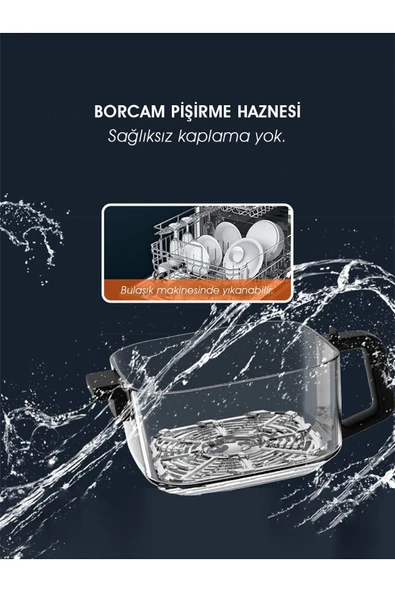 Af539t Xl Borcam Hazneli Airfryer 5.5 L Fritöz - Resim 2