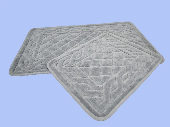 2 Lİ BANYO SETİ MİLANO GRİ - 2
