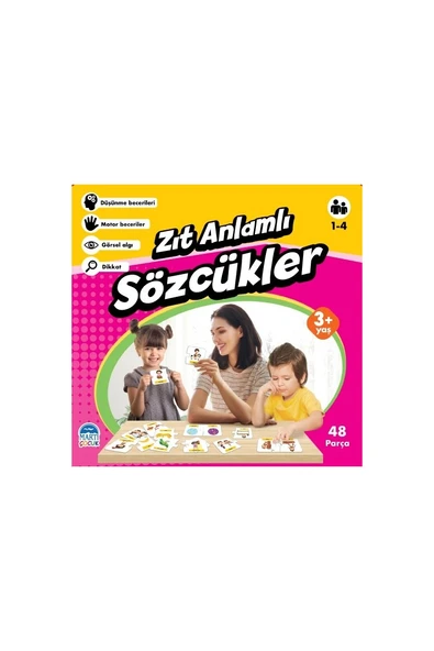 Zıt Anlamlı Sözcükler – Eğitici Yapboz