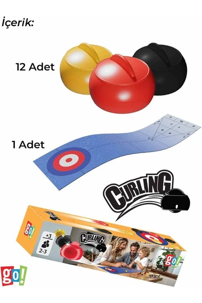 Go Toys Mini Curling Ekransız Vakit Geçirme Aktivitesi