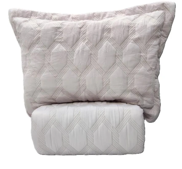 VNL STAR ÇİFT KİŞİLİK YATAK ÖRTÜSÜ LİLA - Resim 3