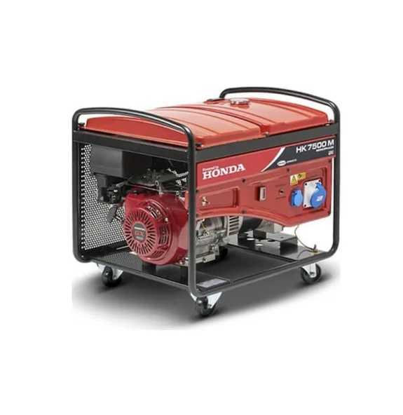 Honda Hk 7500 Ms Marşlı Monofaze 7.5 Kva Benzinli Jeneratör - 4