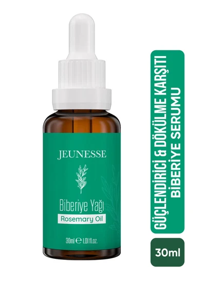 Jeunesse Biberiye Yağı Dökülme Karşıtı Hızlı Uzatma Etkili Saç Bakım Serumu | Rosemary Oil 30 Ml