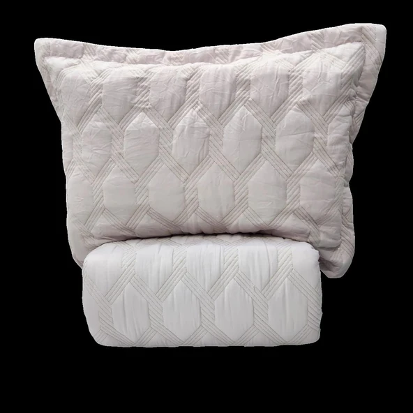 VNL STAR ÇİFT KİŞİLİK YATAK ÖRTÜSÜ LİLA - Resim 2