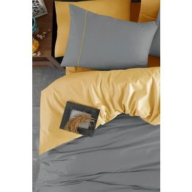 MAJOLİ ÇİFT KİŞİLİK RANFORCE DÜZ RENK NEVRESİM TAKIMI NAPOLİ ürün görseli