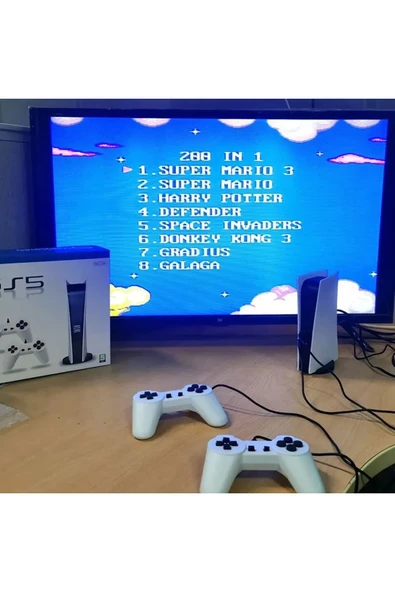 GS5 Gamestation 5 300 Oyun Yüklü Oyun Konsolu - 3