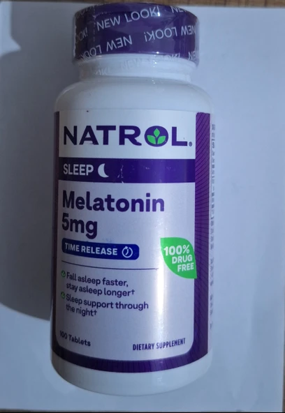 Natrol melatonin 5 mg 100 tb