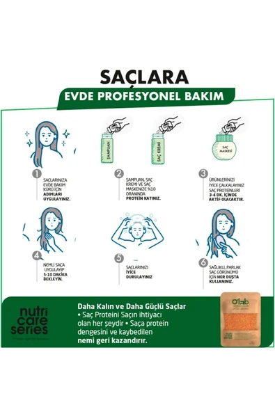 Olab Hair Care Hair Care New Protein / Saç Bakım Proteini, Saç Vitamini - 2