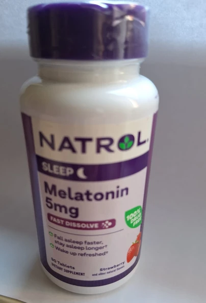 Natrol melatonin 5 mg 100 tb - 3