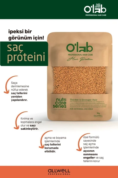 Olab Hair Care  Hair Care New Protein / Saç Bakım Proteini, Saç Vitamini