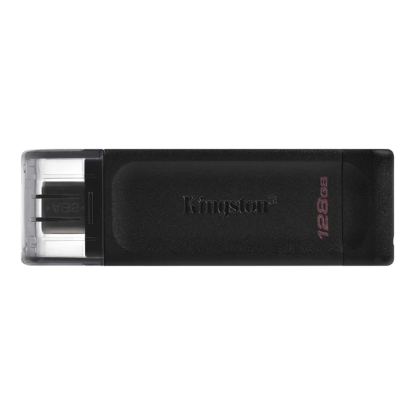 Kingston DT70 128GB USB-C 3.2 Gen 1 Type-C Flash Bellek ürün görseli