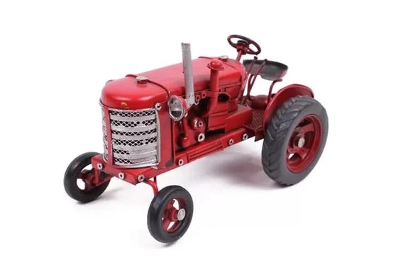 Dekoratif Metal Traktör - Resim 6