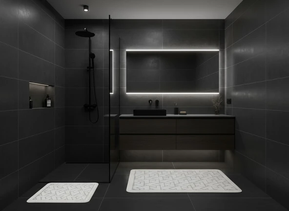 BANYO PASPASI 2'Lİ KARO EKRU ürün görseli