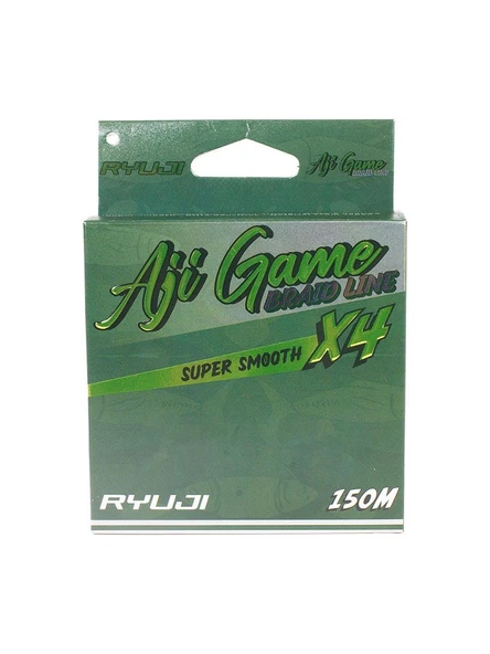 Ryuji Aji Game 4X 150m Dark Green LRF İp Misina - Resim 3
