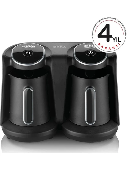 Arzum Okka Minio Duo OK006 Türk Kahvesi Makinesi Siyah - 2