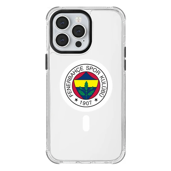 Fenerbahçe Magsafe Logo Şeffaf Telefon Kılıfı