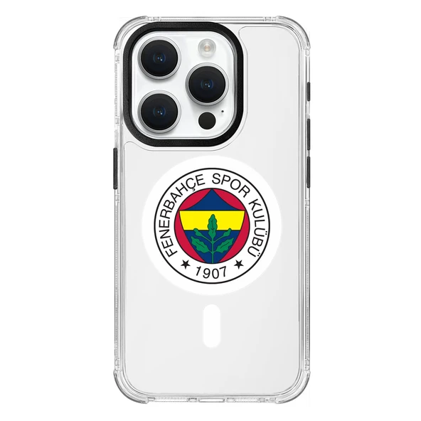 Fenerbahçe Magsafe Logo Şeffaf Telefon Kılıfı
