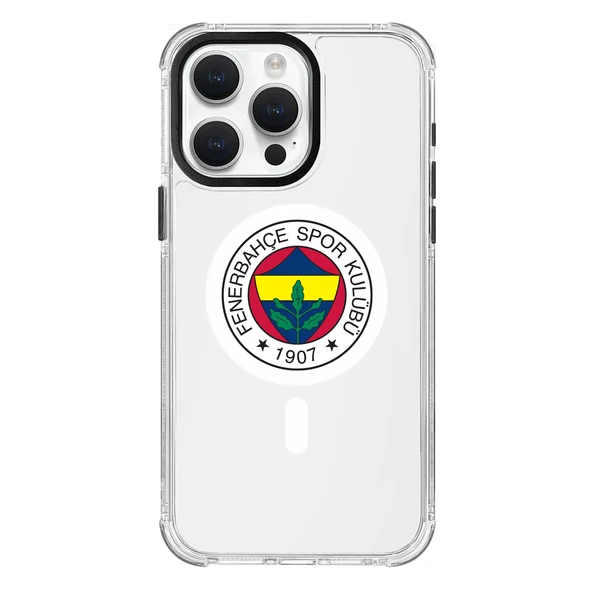 Fenerbahçe Magsafe Logo Şeffaf Telefon Kılıfı