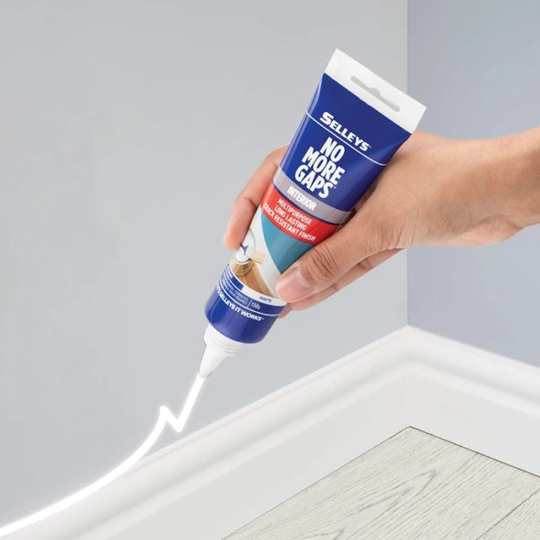 Filli Boya Selleys® No More Gaps Esnek Dolgu Macunu Beyaz 150g - 2