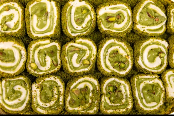 Afyon Sultan Lokum Antep Fıstıklı Sarma 500g - 2