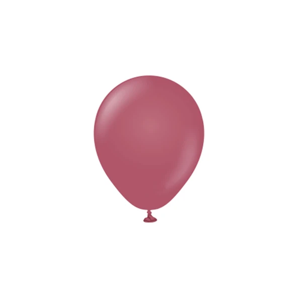 Retro Yaban Çileği Pastel Balon 10 lü 5 inç