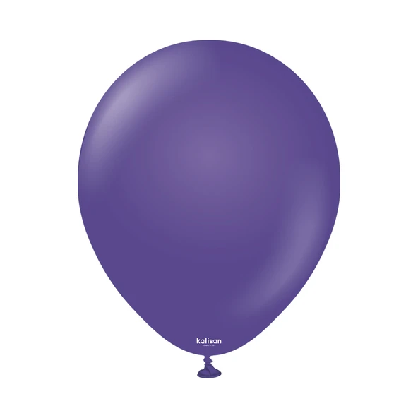 Retro Menekşe Pastel Balon 5 li