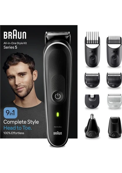 Braun Series 5 MGK5410 9'u 1 Arada Erkek Bakım Seti