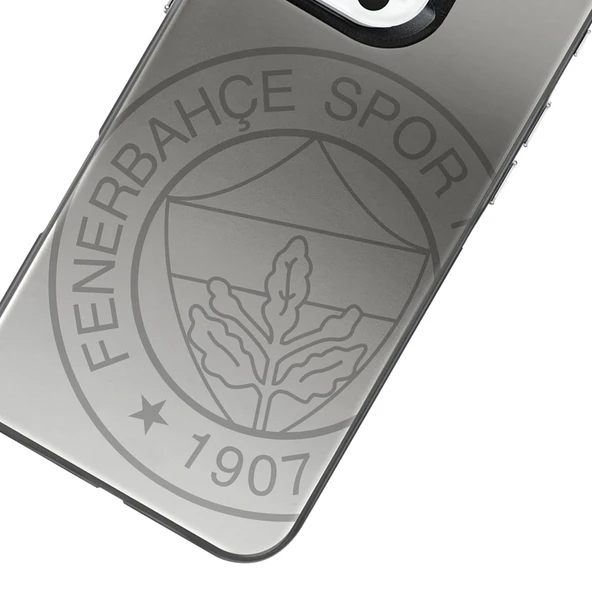 Fenerbahçe Premium Monochrome Büyük Logo Telefon Kılıfı - 3