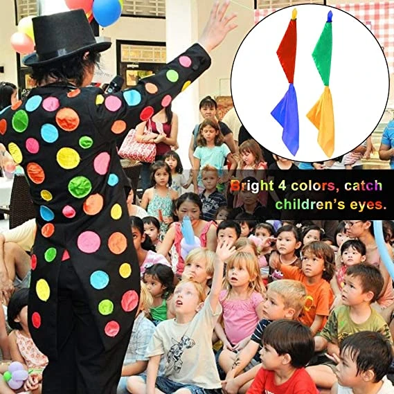 Renk Değiştiren Sihirli Mendil Sihirbazlık Oyunu - Resim 2