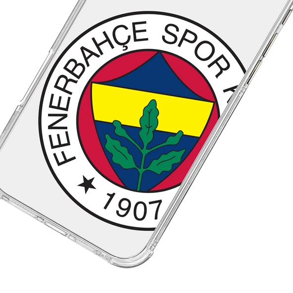 Fenerbahçe Büyük Logo Şeffaf Telefon Kılıfı - 3