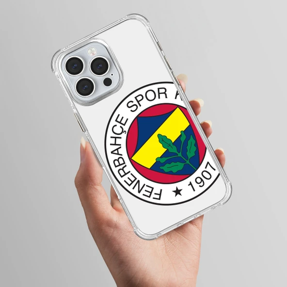 Fenerbahçe Büyük Logo Şeffaf Telefon Kılıfı - 4