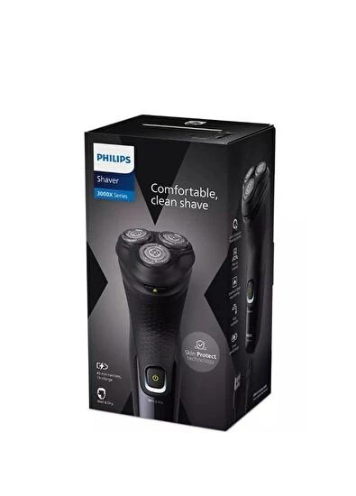 Philips Shaver 3000X Serisi X3021/00 Islak & Kuru Elektrikli Tıraş Makinesi - 3