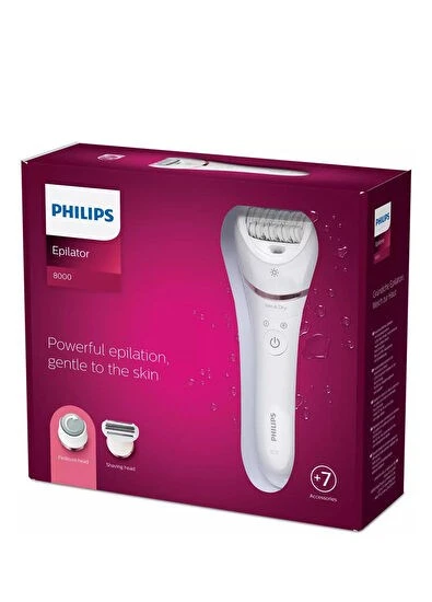Philips 8000 Serisi BRE730/05 Islak Kuru Epilatör - Resim 3