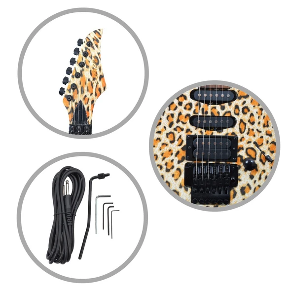 GİTAR ELEKTRO EXTREME (XE30KMF) - Resim 6