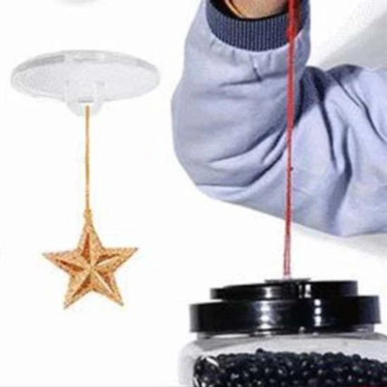 20 Adet Şeffaf Yuvarlak 3 Cm Çaplı Güçlü Disk Yapışkanlar - Resim 5